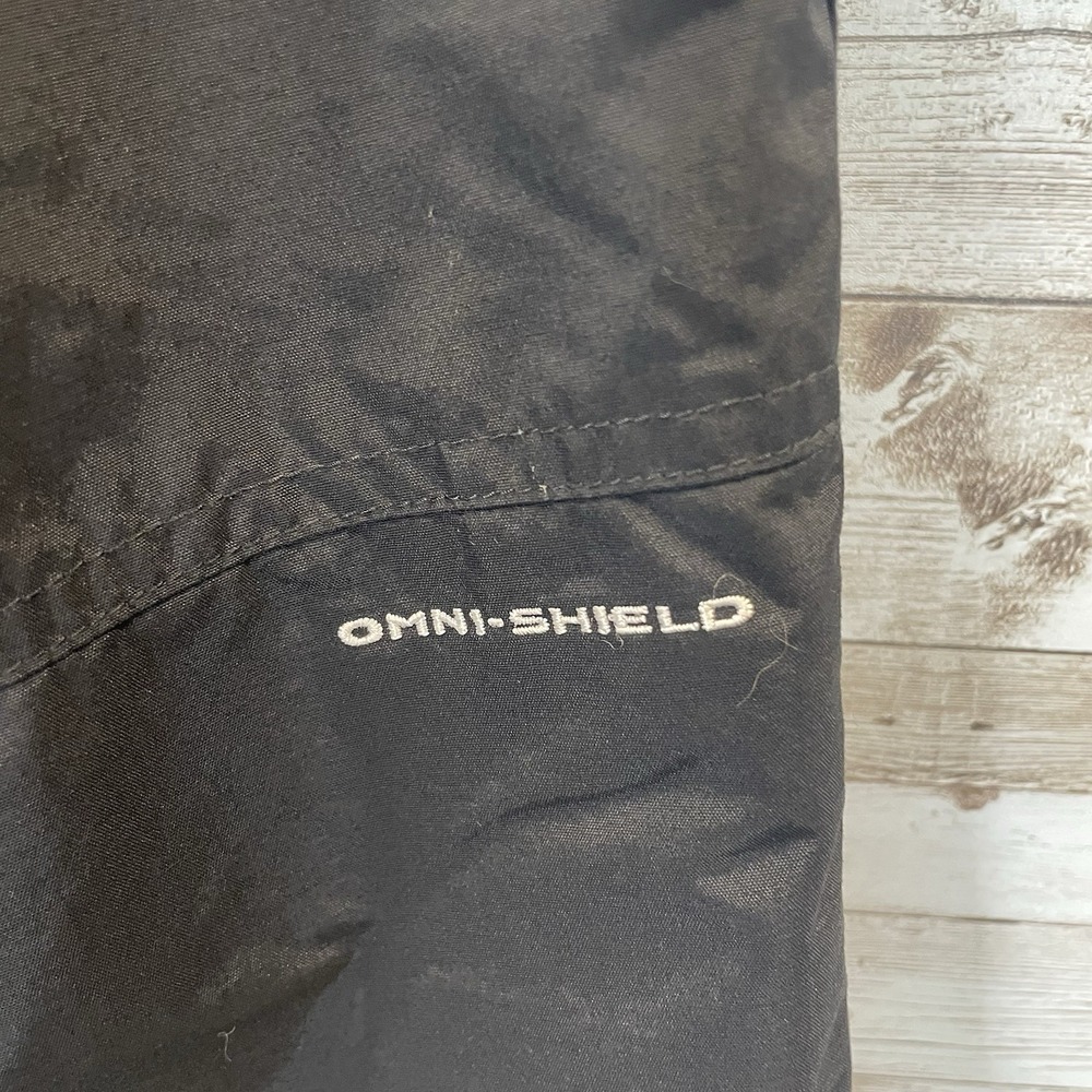 Columbia Youth 14/16 Snow Pants Omni Shield Black Winter Wear Sports Ski Outdoor - Picture 12 of 13